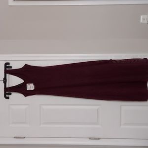 NWT Metaphor Graphic Side Slit Sleeveless Maxi Dress XS